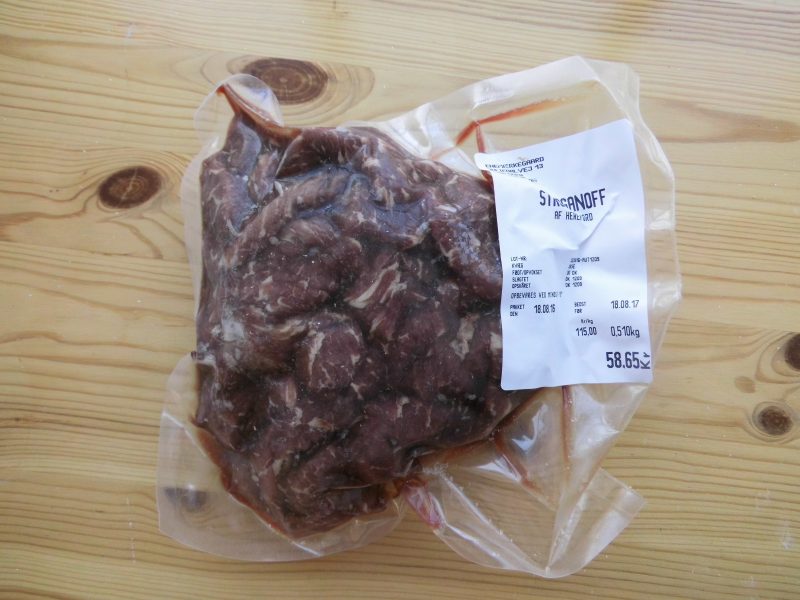 Stroganoff. 300-500 gr.