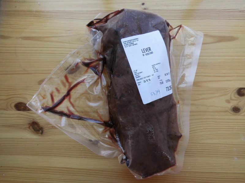 Lever. ca 500 gr.