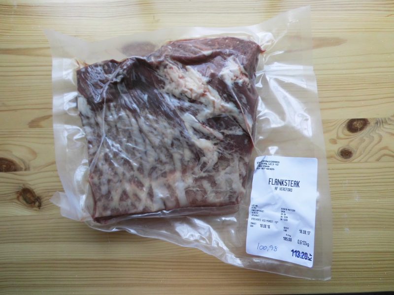 Flankesteak, 700-1.000 gr.